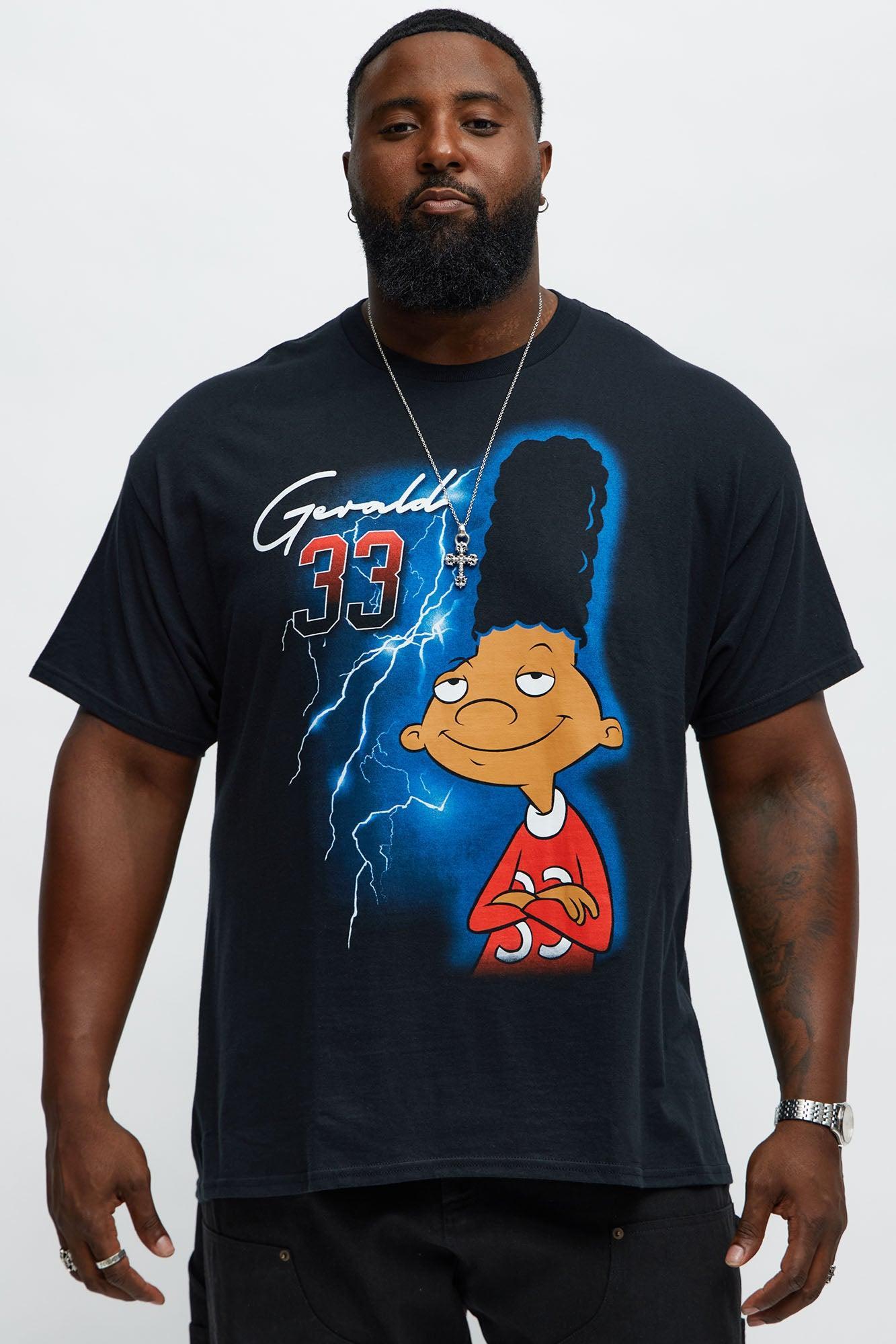 Hey Arnold Gerald 33 Short Sleeve Tee - Black Product Image