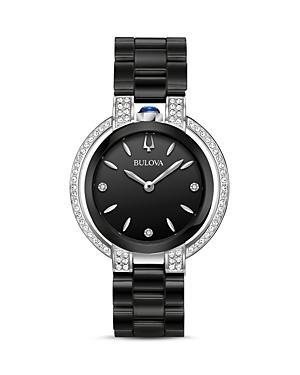 Bulova Rubaiyat Black Dial Watch, 35mm Product Image