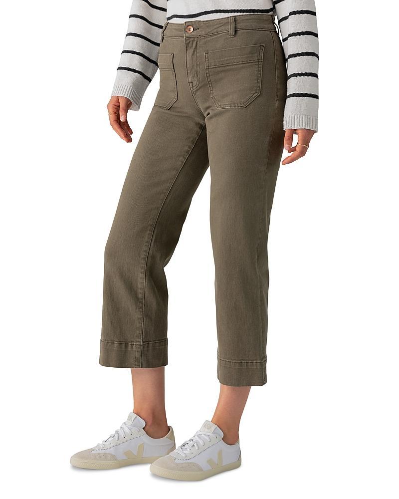 Sanctuary The Marine Cropped Wide Leg Pants Product Image