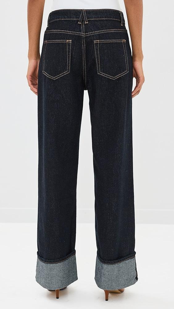 Lioness Top Model Cuffed Jeans | Shopbop Product Image