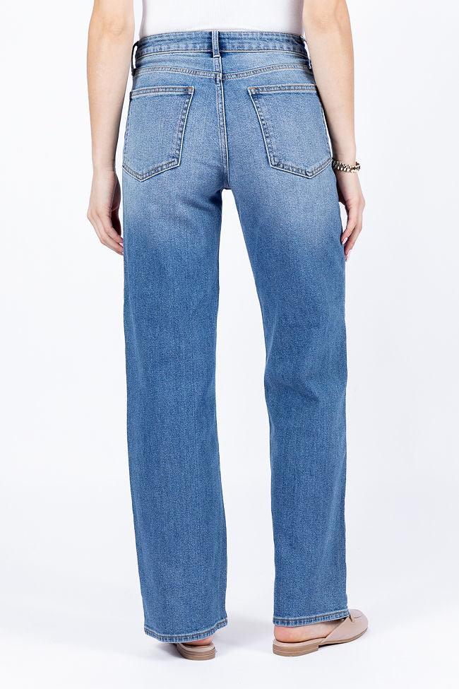 Cosette Medium Wash Relaxed Jeans Product Image