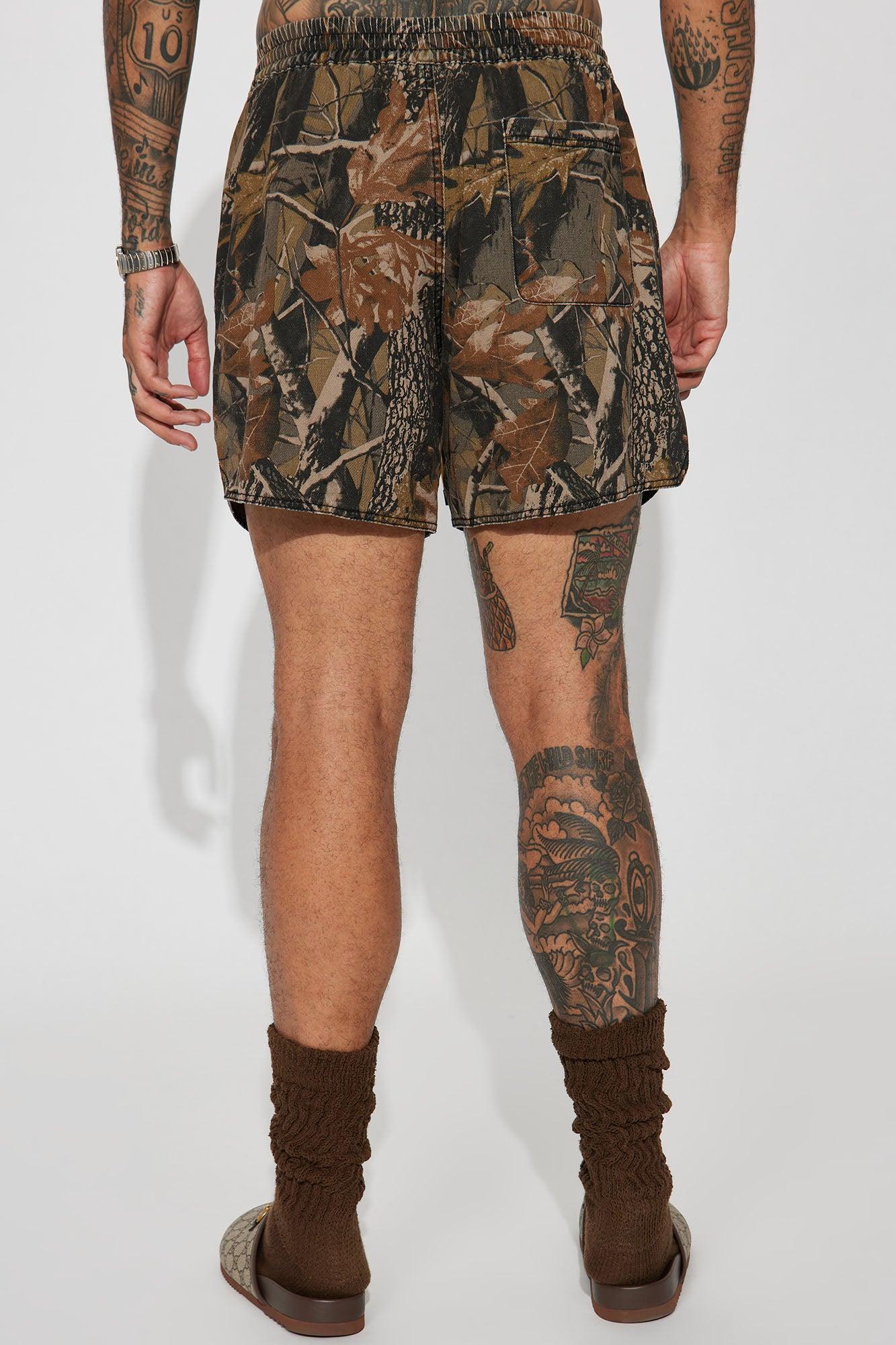 Huntsville Warmup Shorts - Camouflage Product Image