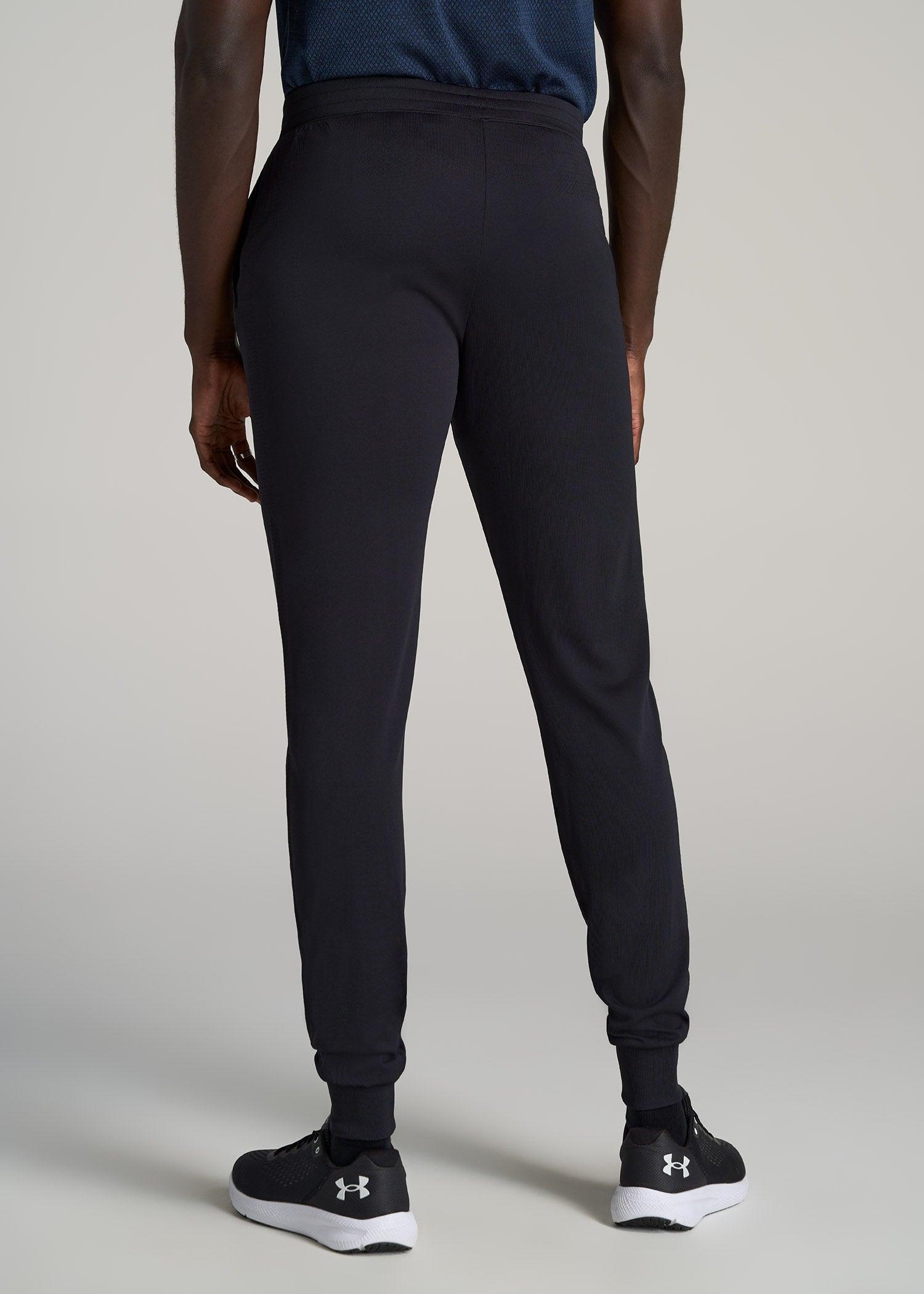 A.T. Performance Engineered Joggers for Tall Men in Black Product Image