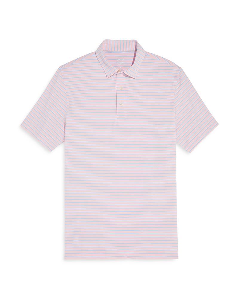 Vineyard Vines Short Sleeve Palmero Polo (Green Micor Cap) Men's Short Sleeve Knit Product Image