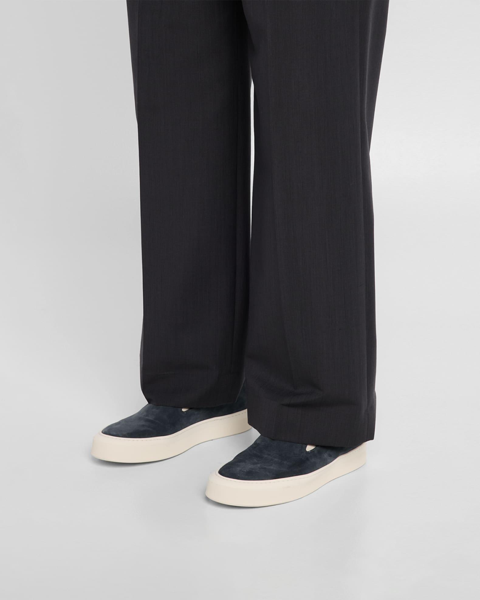 Men's Suede Slip-On Sneakers Product Image