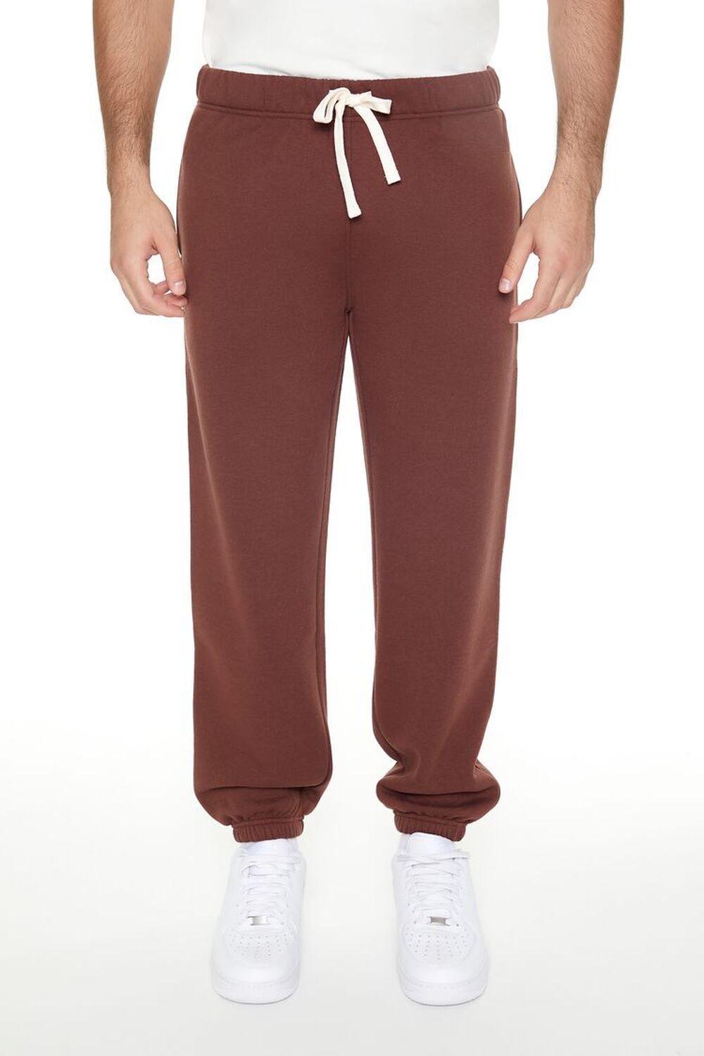 Fleece Drawstring Joggers | Forever 21 Product Image