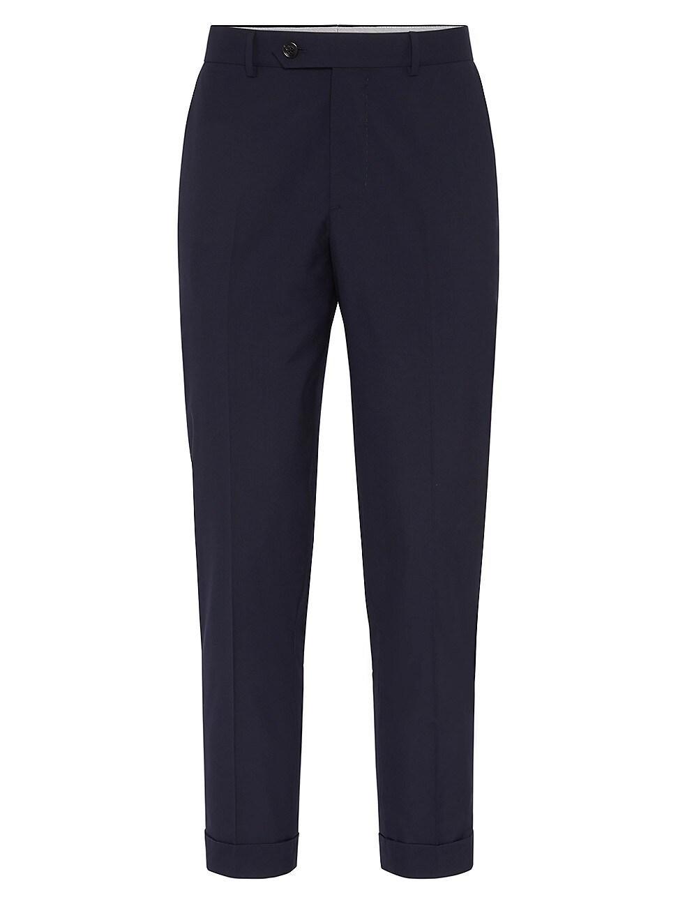 Mens Super 150s Lightweight Formal Fit Trousers Product Image