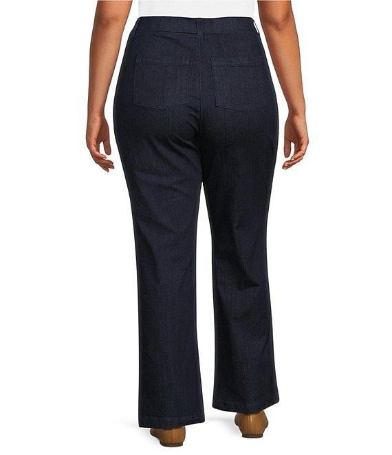 Intro Plus Size Stella Boot-Leg Pull-On Pants Product Image
