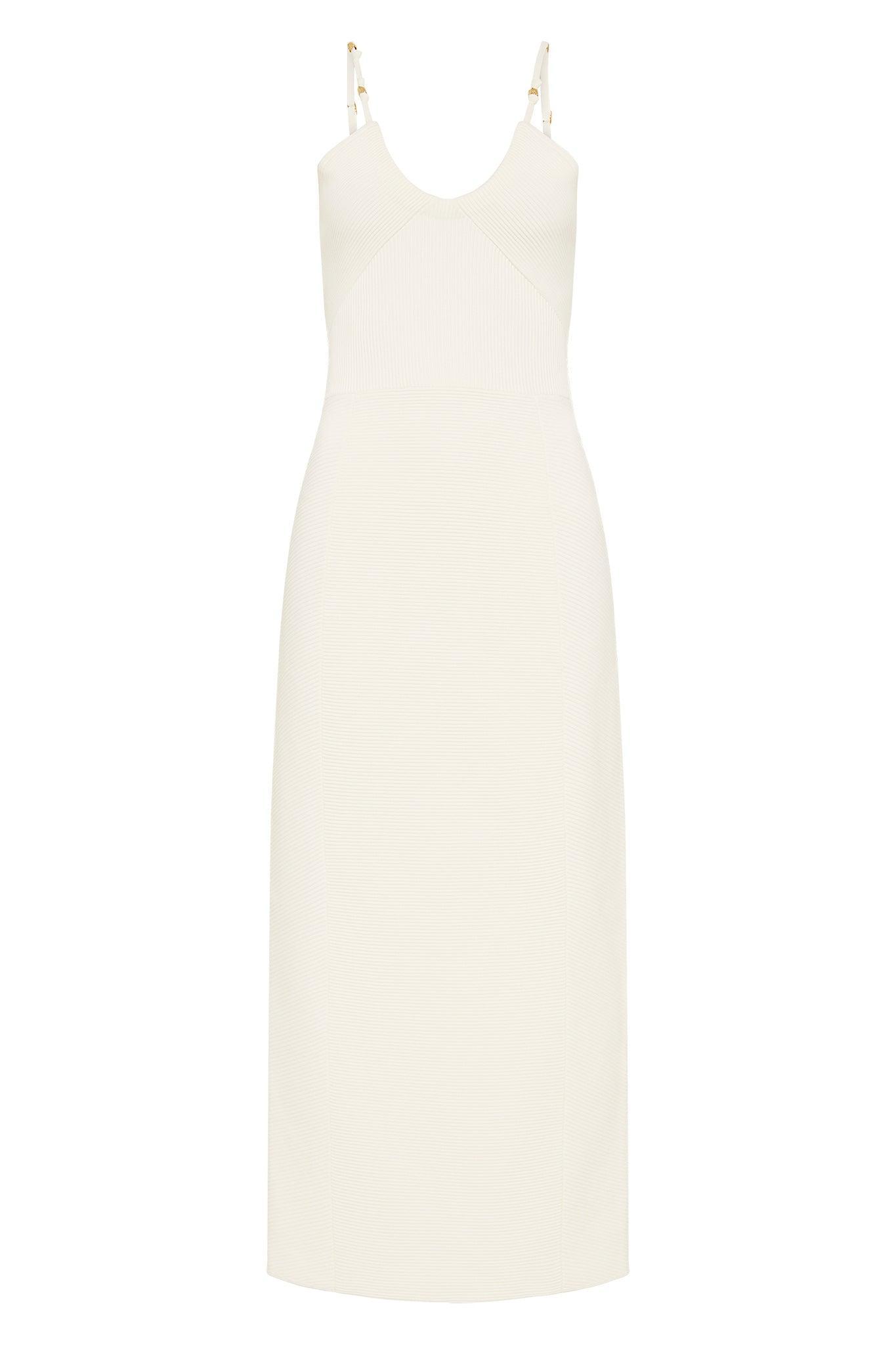 Veida Ottoman Knit Midi Dress Product Image