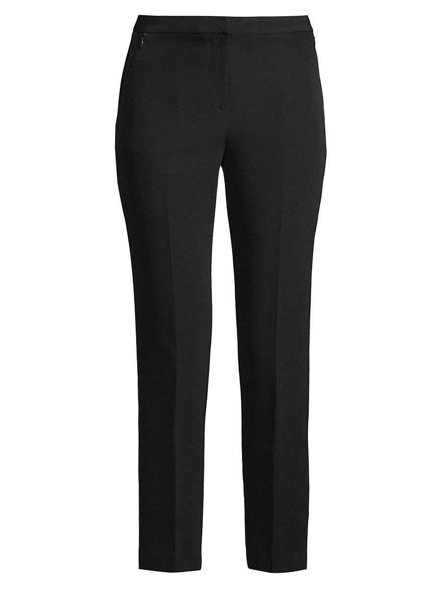 Womens Alexi Twill Crop Cigarette Pants Size 0 Product Image