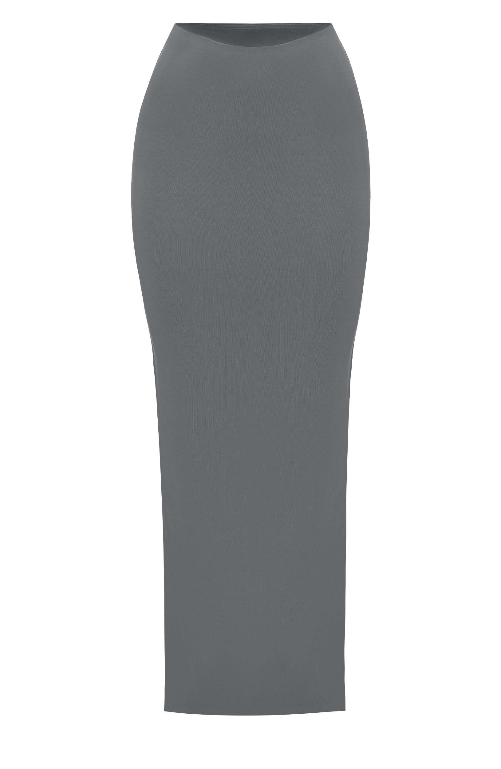 Yazmin Maxi Skirt - Charcoal Product Image