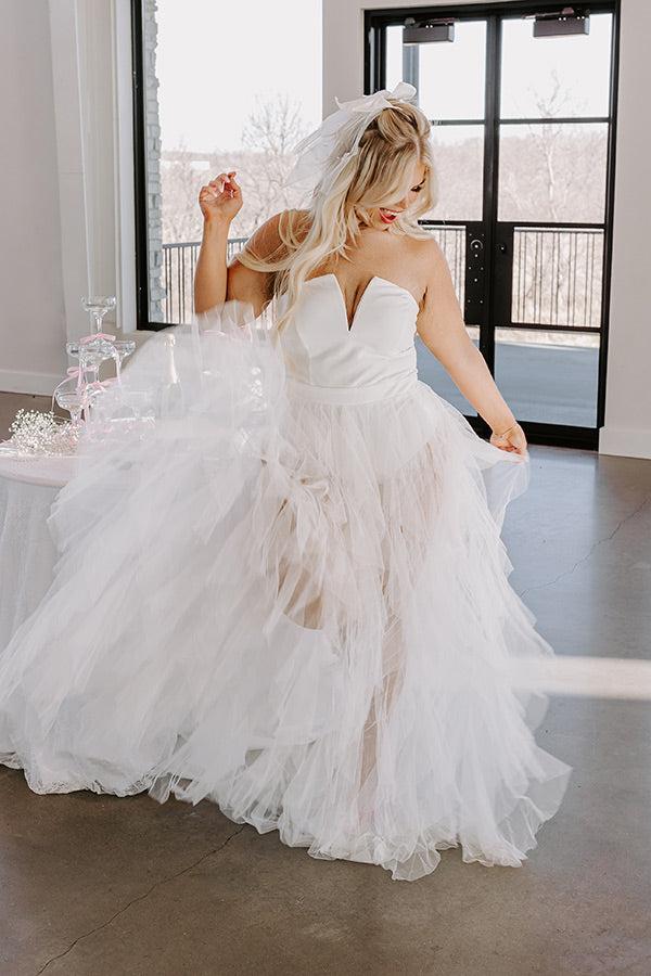 Radiant Runway Tulle Maxi Dress Product Image