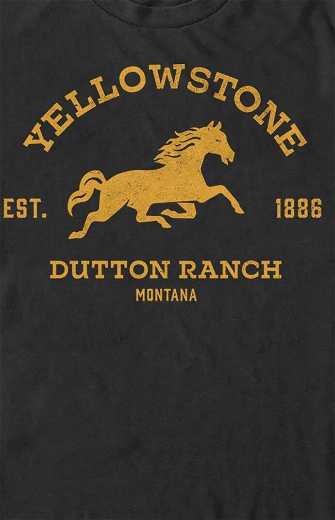 Women's Yellowstone Dutton Ranch Badge T-Shirt Product Image