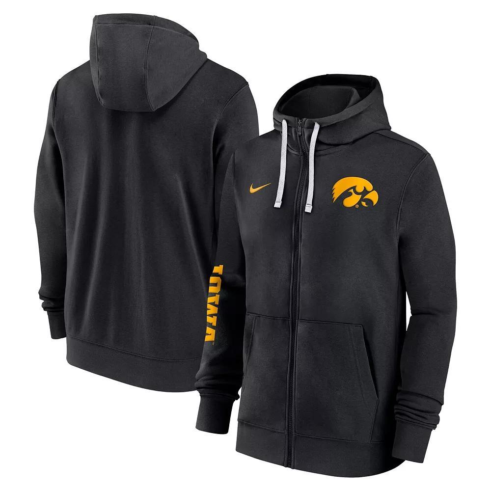 Iowa Hawkeyes Sideline Team Issue Nike Men's College Full-Zip Hoodie Product Image