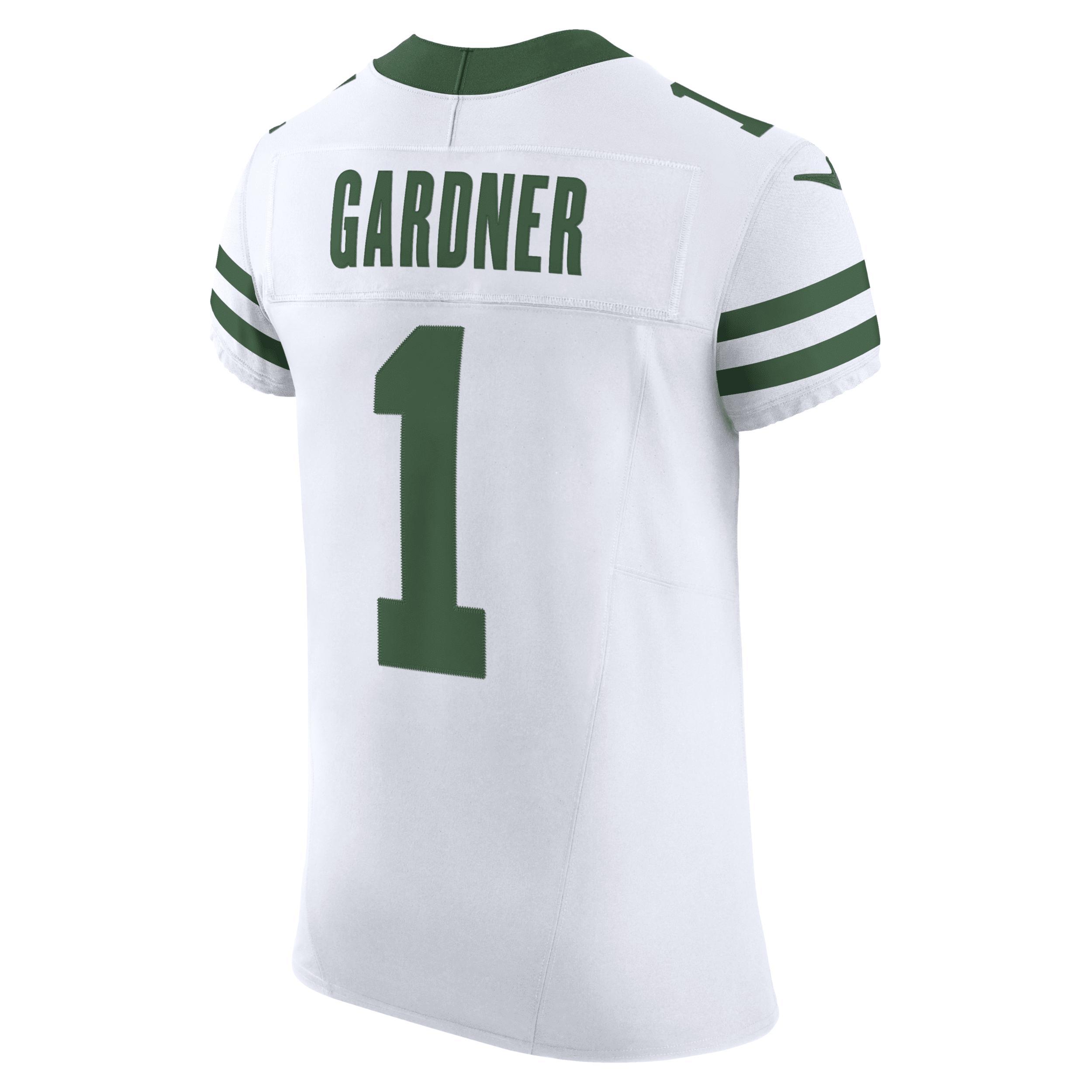 Ahmad "Sauce" Gardner New York Jets Nike Men's Dri-FIT NFL Elite Football Jersey Product Image