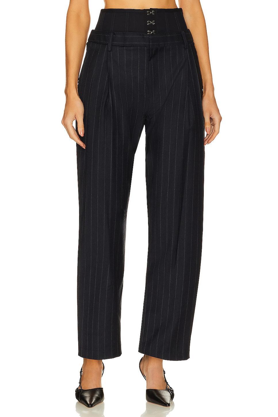 Silas Pinstripe Corset Trouser Marissa Webb Product Image