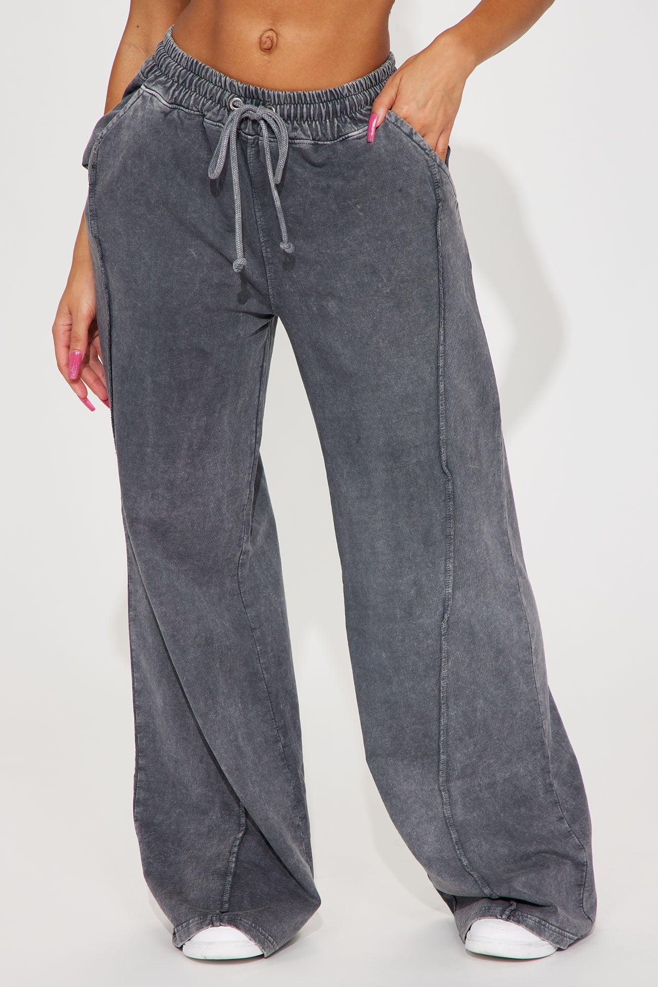 Chill Side Lounge Pant - Charcoal Product Image