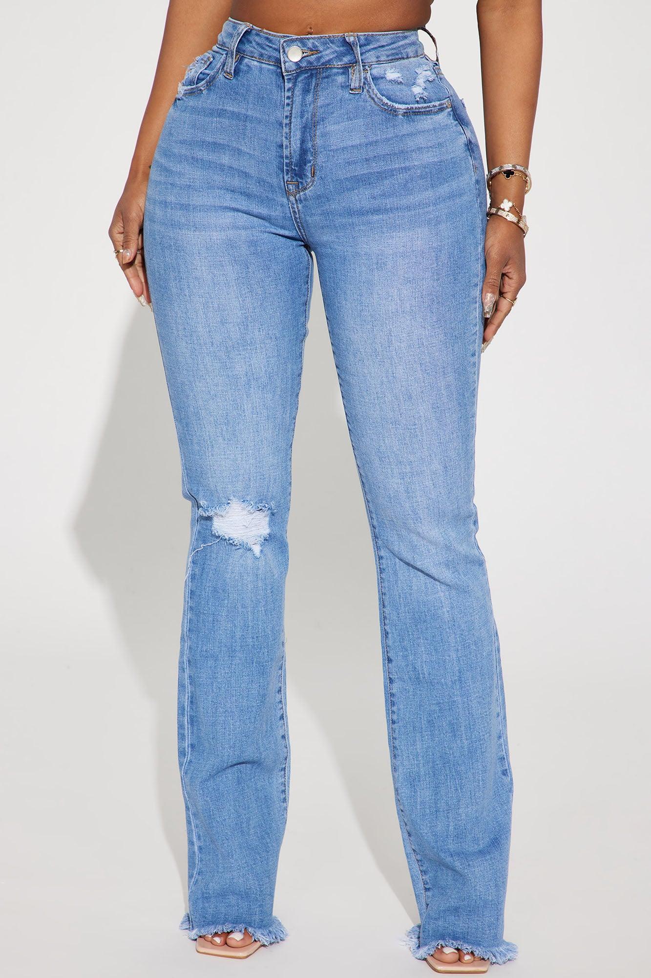 Live And Learn Stretch Bootcut Jeans - Medium Wash Product Image