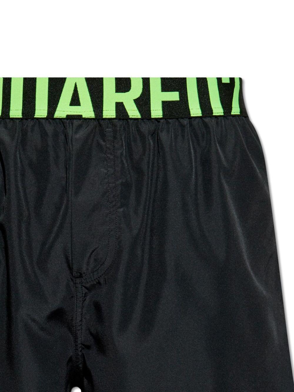 logo-waistband swim shorts Product Image