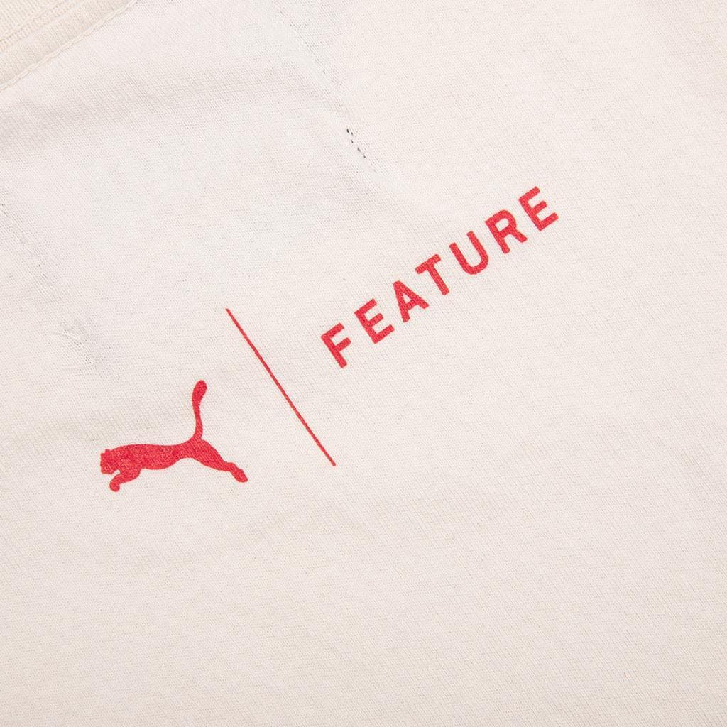 Puma x Feature Racing Tee - Cannoli Cream Male Product Image