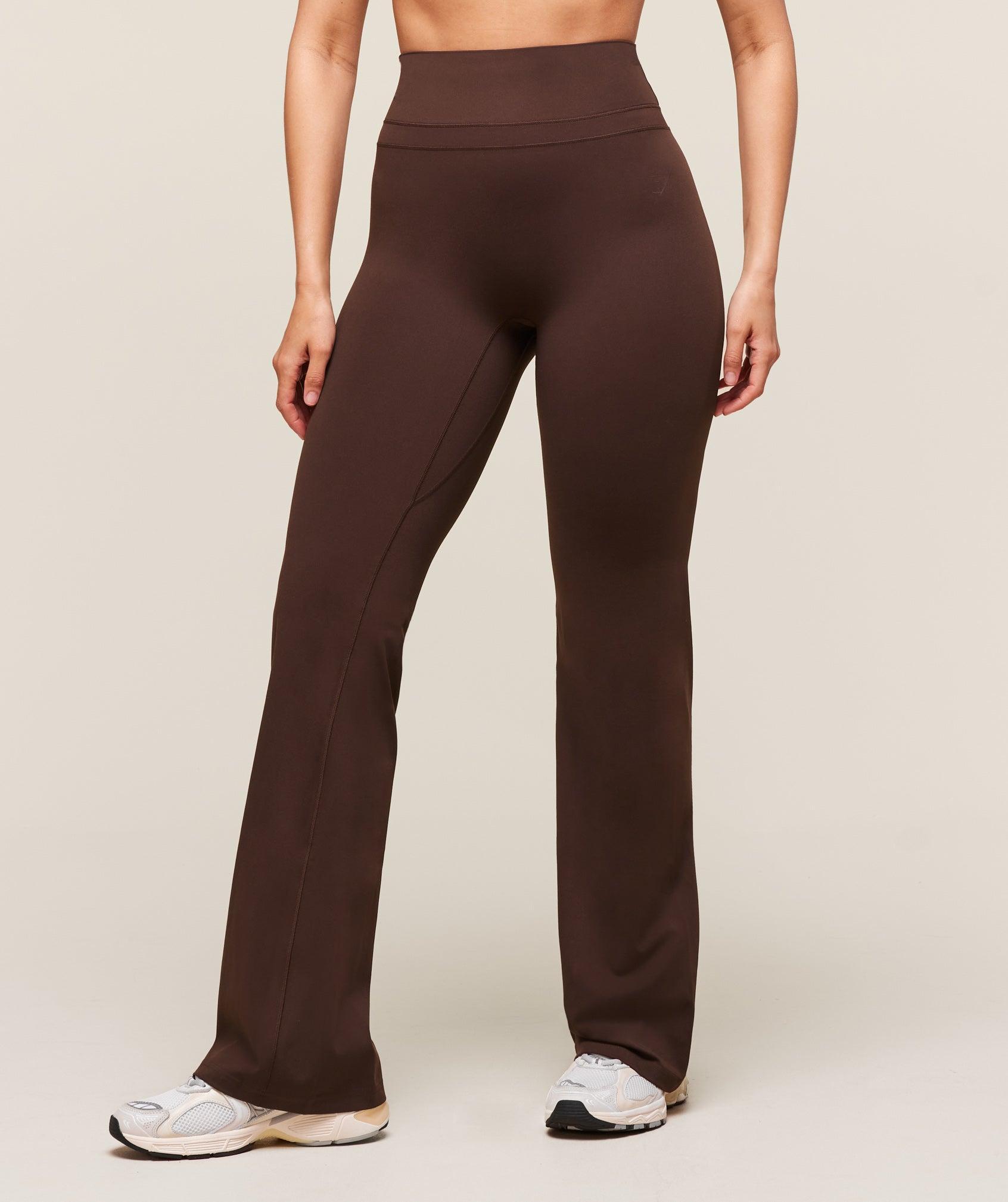 Gymshark Whitney Flared Leggings - Depth Brown Female Product Image