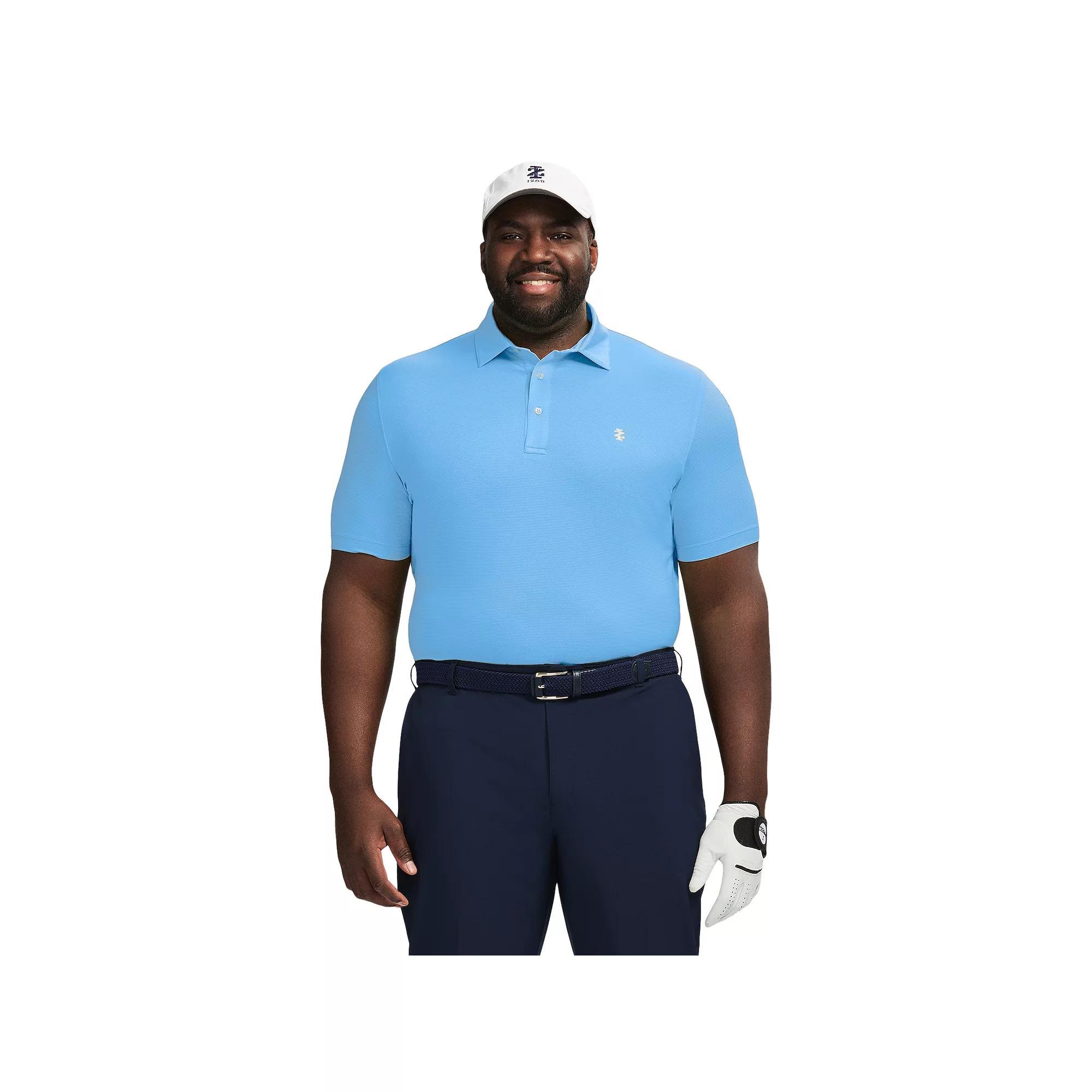 Big & Tall IZOD Swingflex Elite Golf Short Sleeve Polo Shirt, Men's, Size: XXL Tall, Regatta Product Image