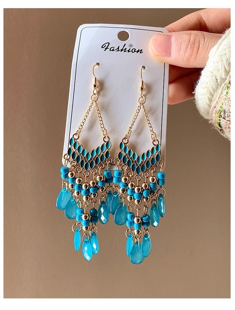 Beaded Chandelier Earring Product Image