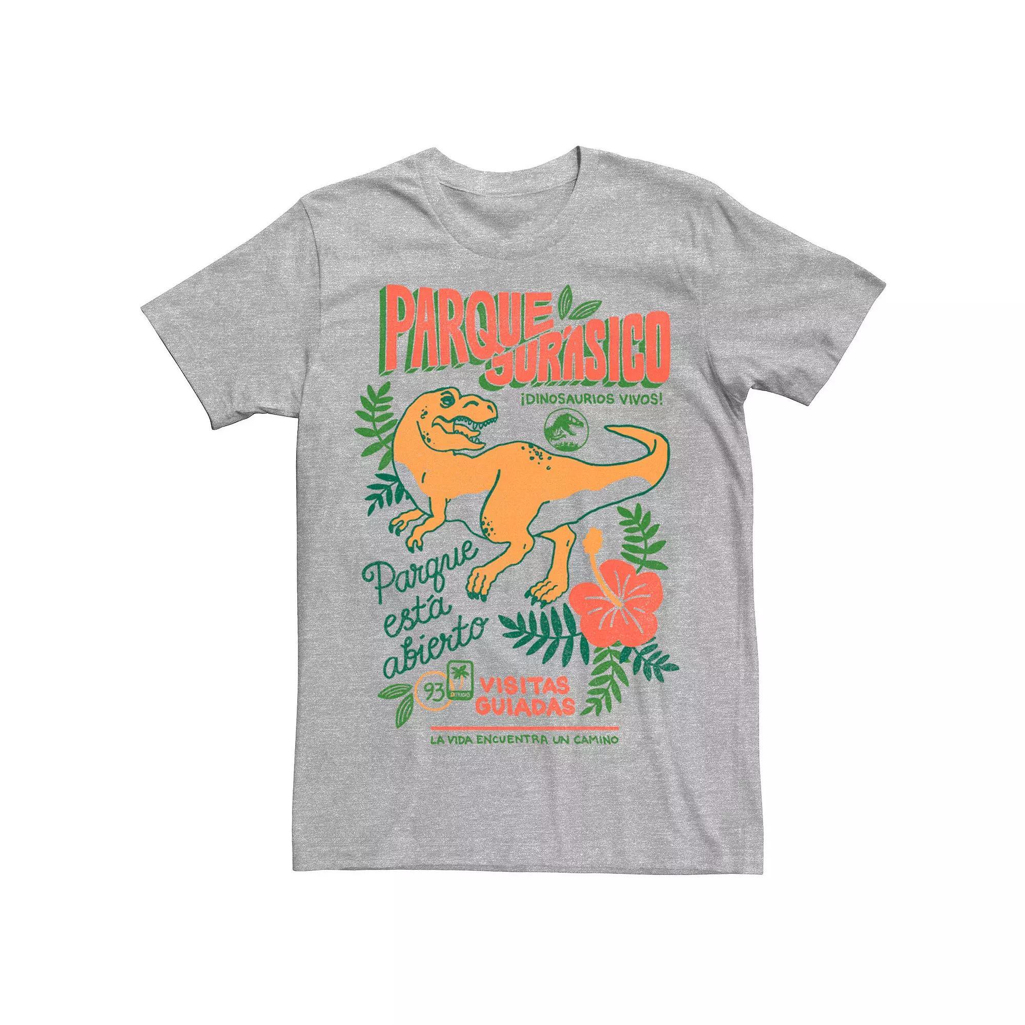 Men's Jurassic Park Spanish Opening Day Poster Tee,  Product Image