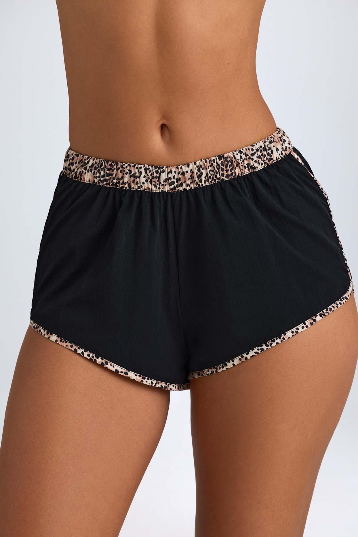 Mini Shorts in Black Product Image