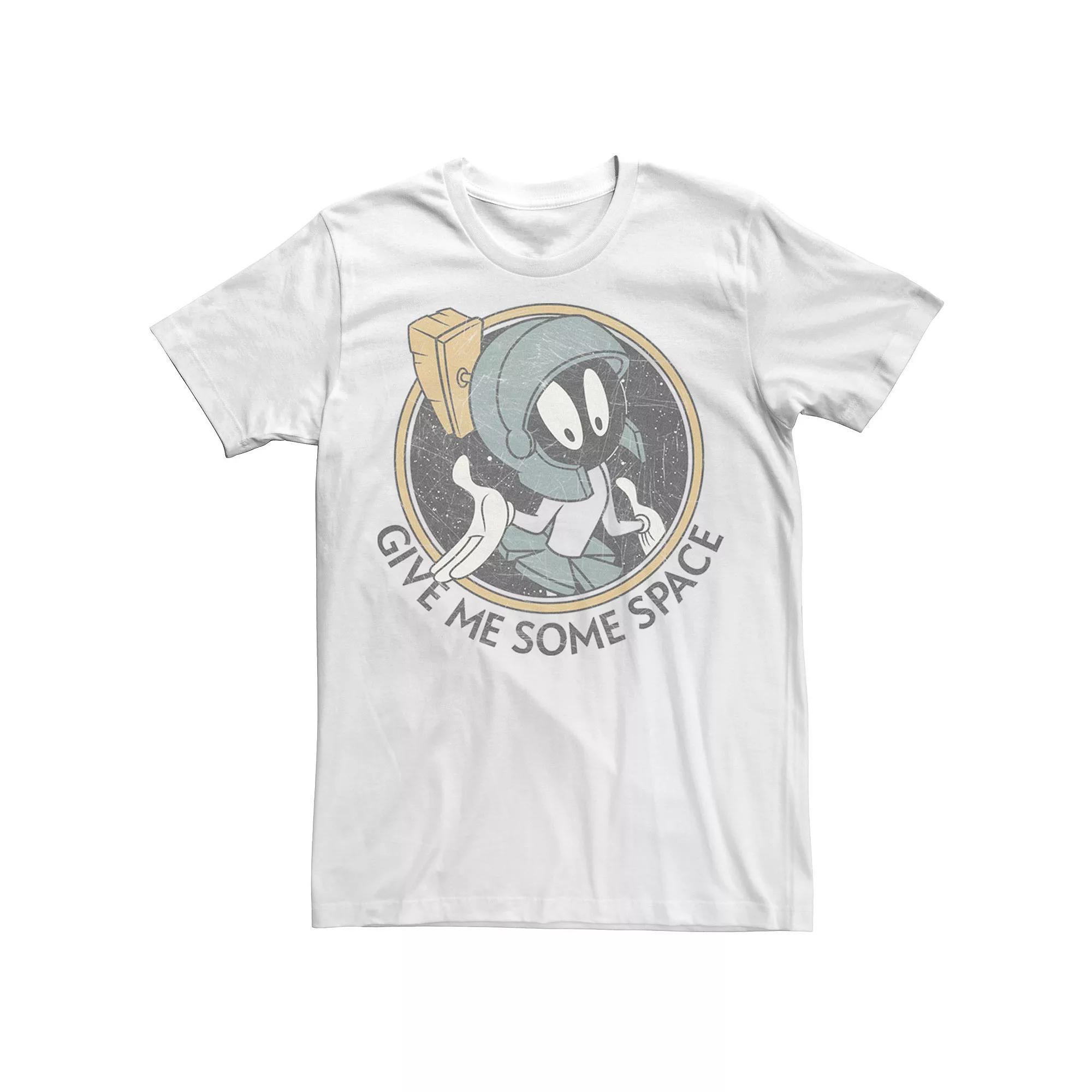 Men's Looney Tunes Marvin The Martian Give Me Some Space Portrait Tee,  Product Image