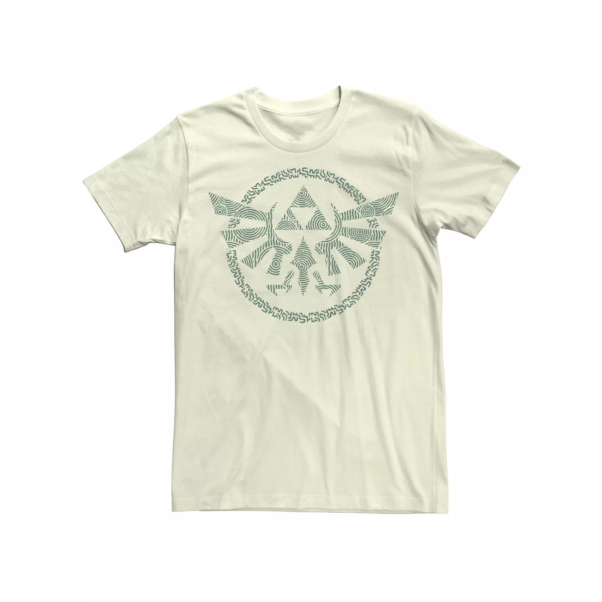 Big & Tall Nintendo Legend of Zelda: Tears of the Kingdom Hyrule Crest Graphic Tee, Men's,  Product Image