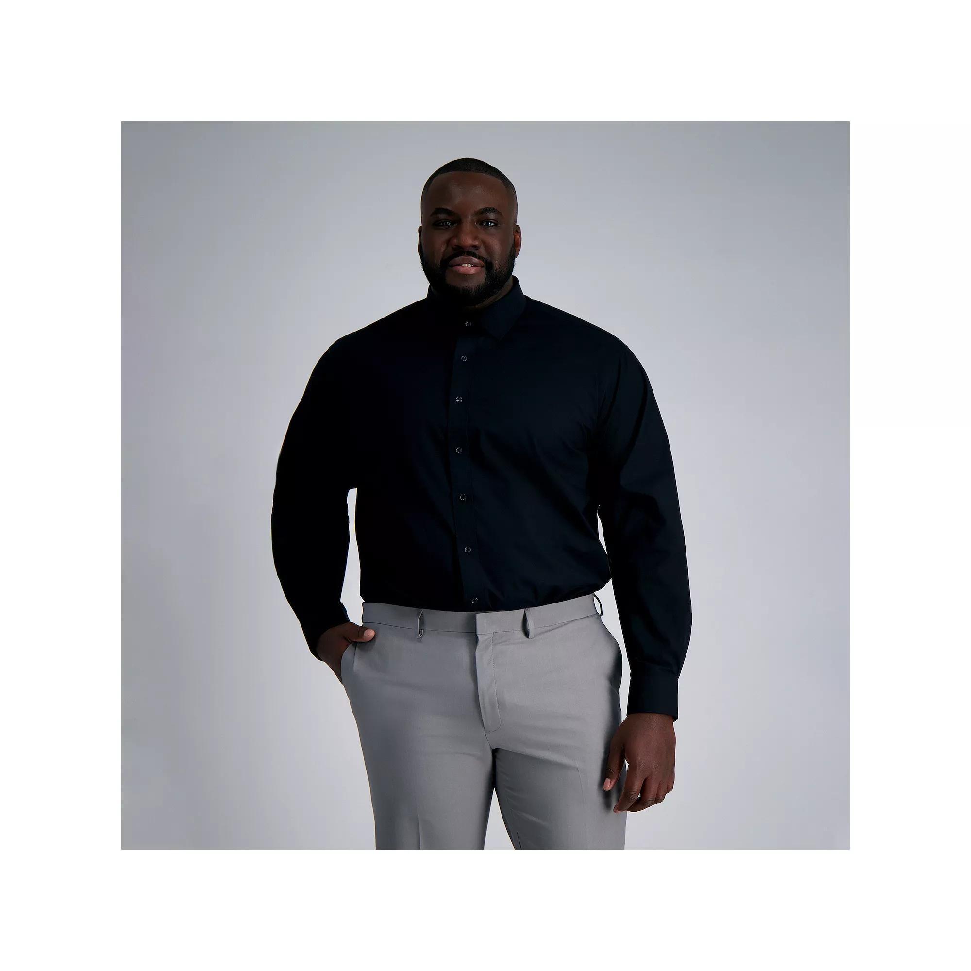 Big & Tall Haggar® Premium Comfort Classic Fit Dress Shirt, Men's,  Product Image