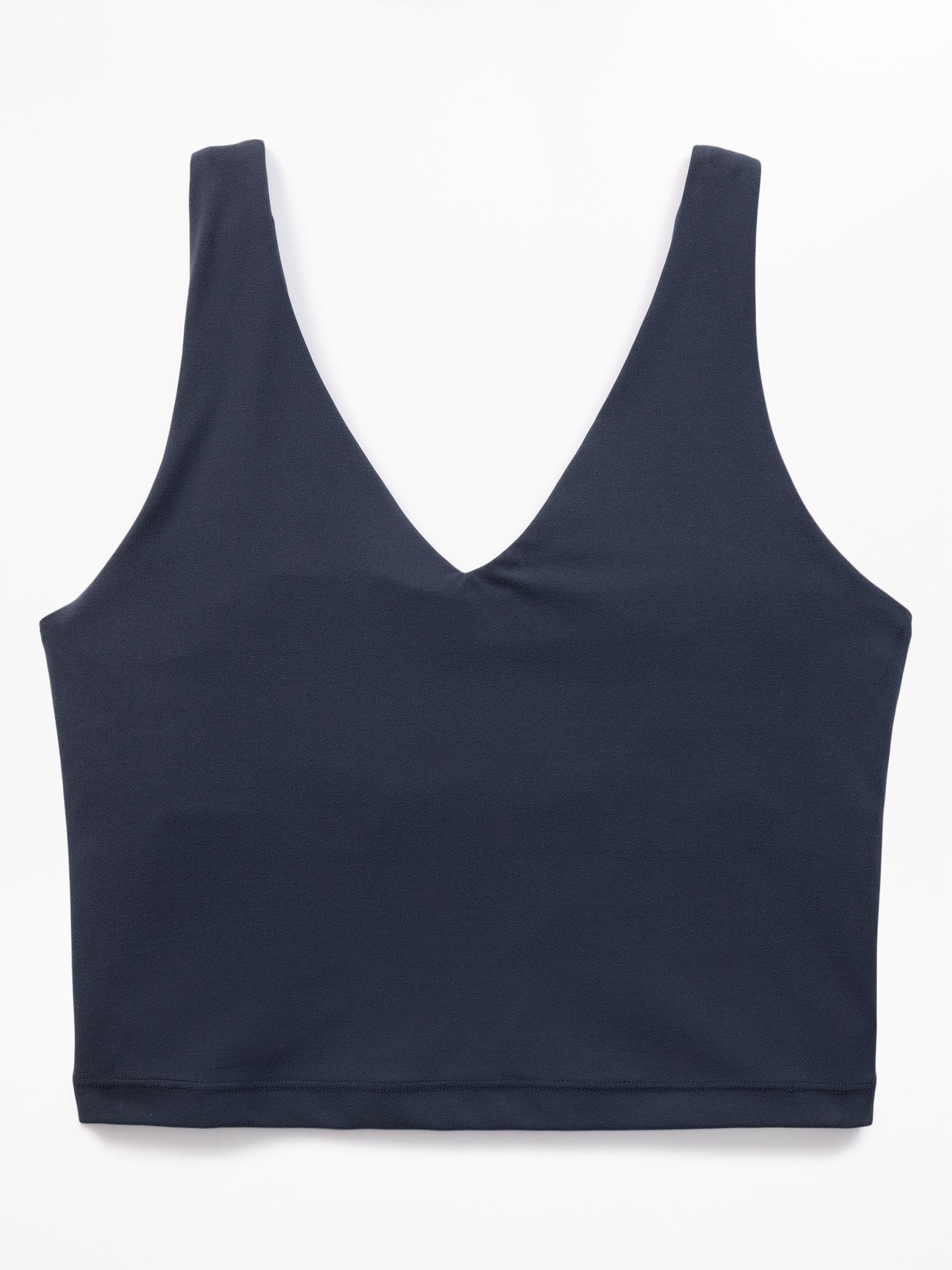 Transcend V-Neck Crop Sports Bra A-C Product Image