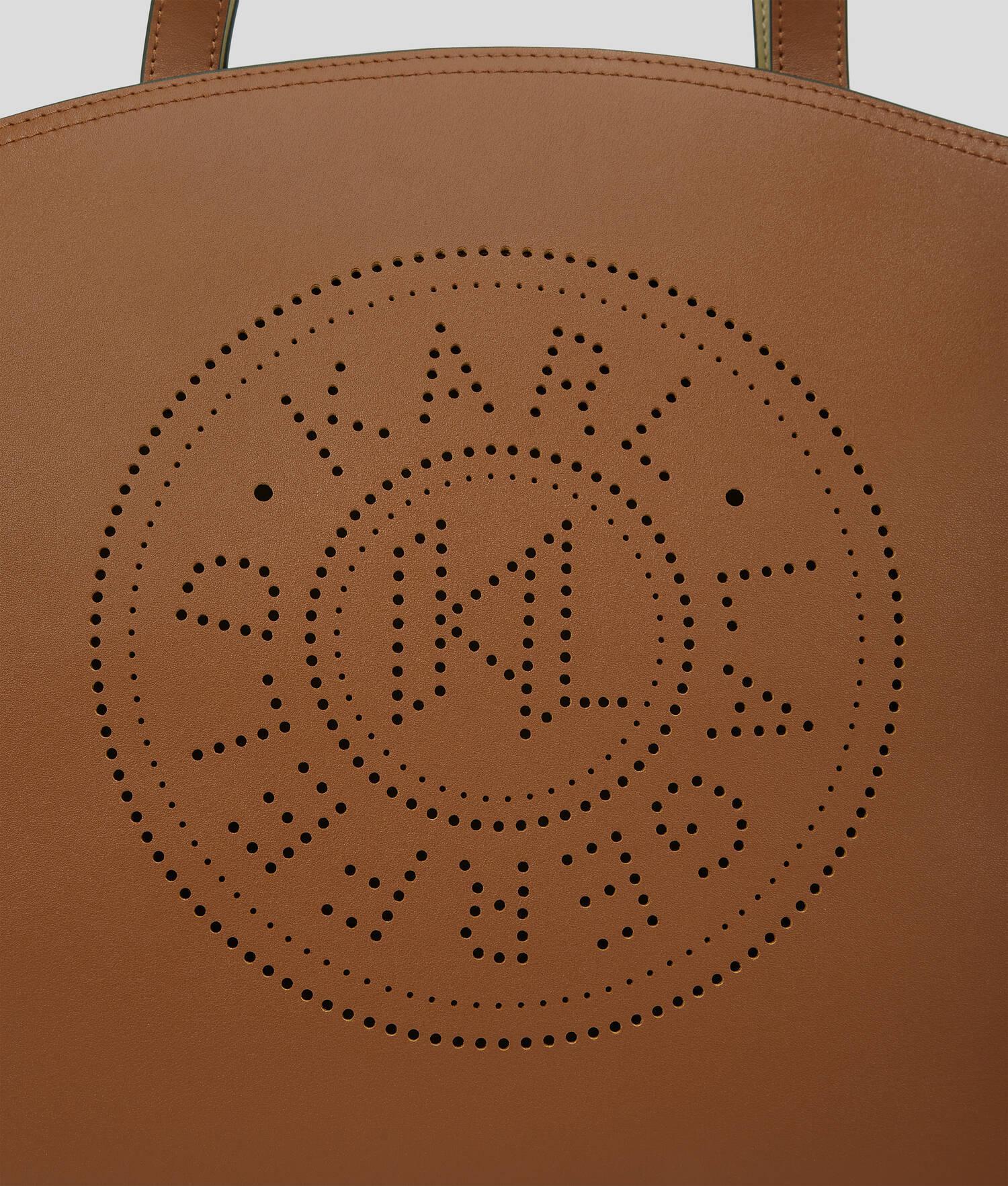 K/CIRCLE PERFORATED TOTE BAG WITH POUCH Product Image