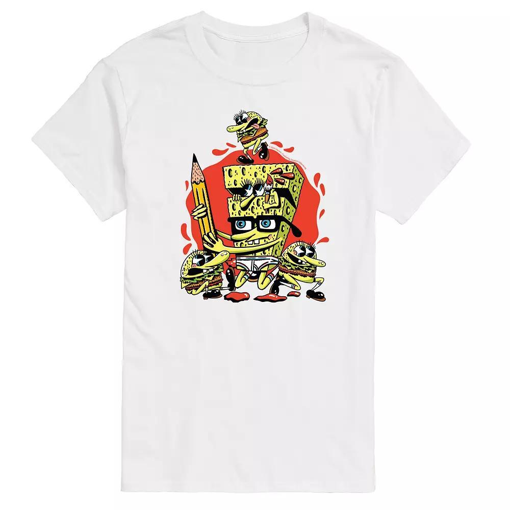 Men's SpongeBob SquarePants Graphic Tee,  Product Image