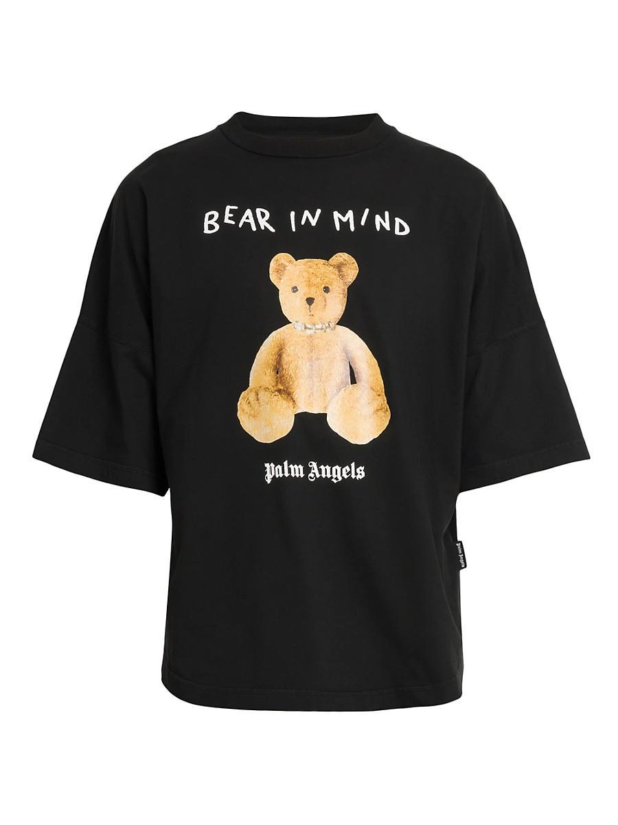 Mens Bear In Mind Cotton T-Shirt Product Image