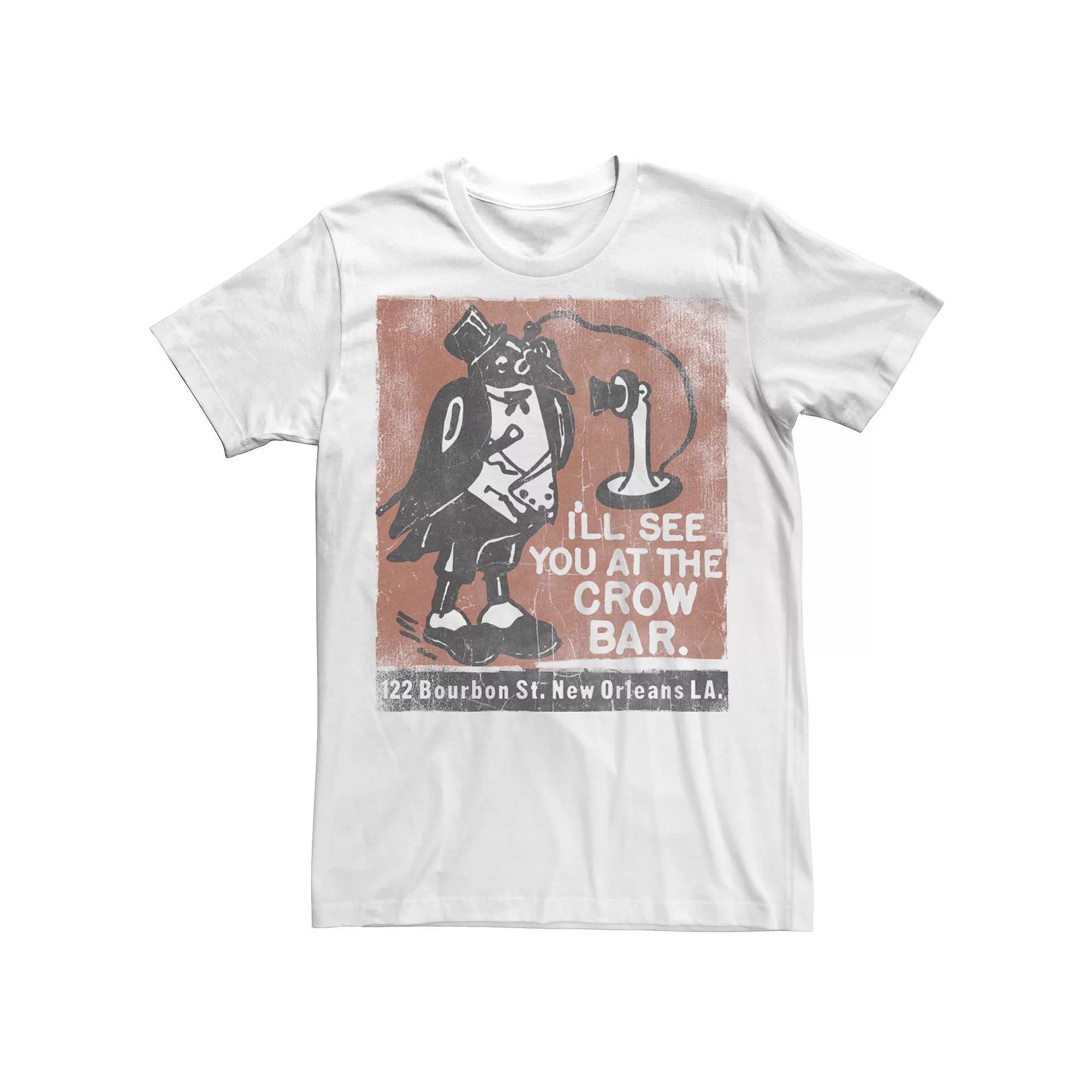 Men's Crow Bar Vintage Poster Tee,  Product Image