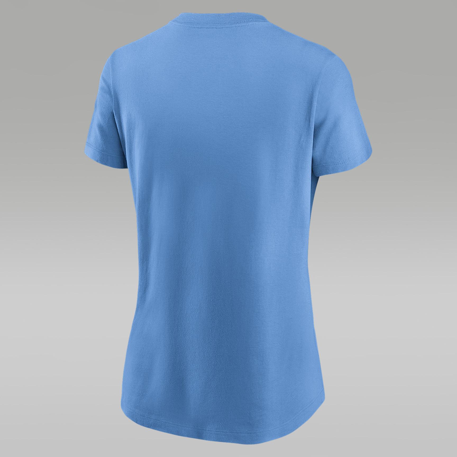 North Carolina Athletic Prep Arch Local Script Nike Womens College T-Shirt | NKAF4EYNCN-LN2 Product Image