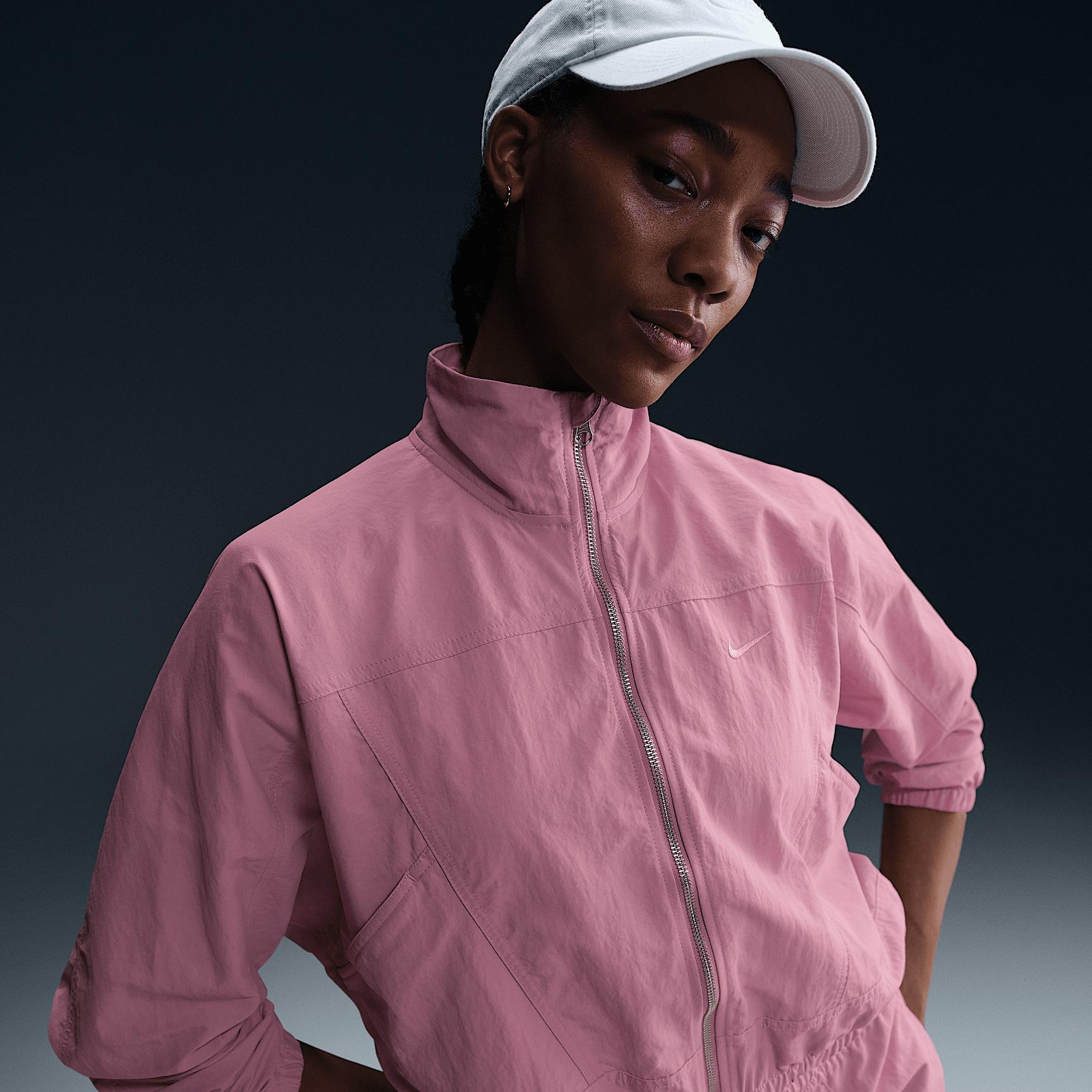 Womens Nike Sportswear Everything Wovens Oversized Repel UV Protection Jacket | HJ0999-010 Product Image