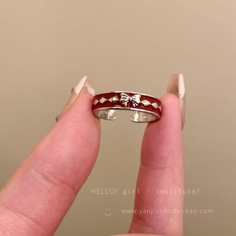 Glaze Alloy Open Ring Product Image