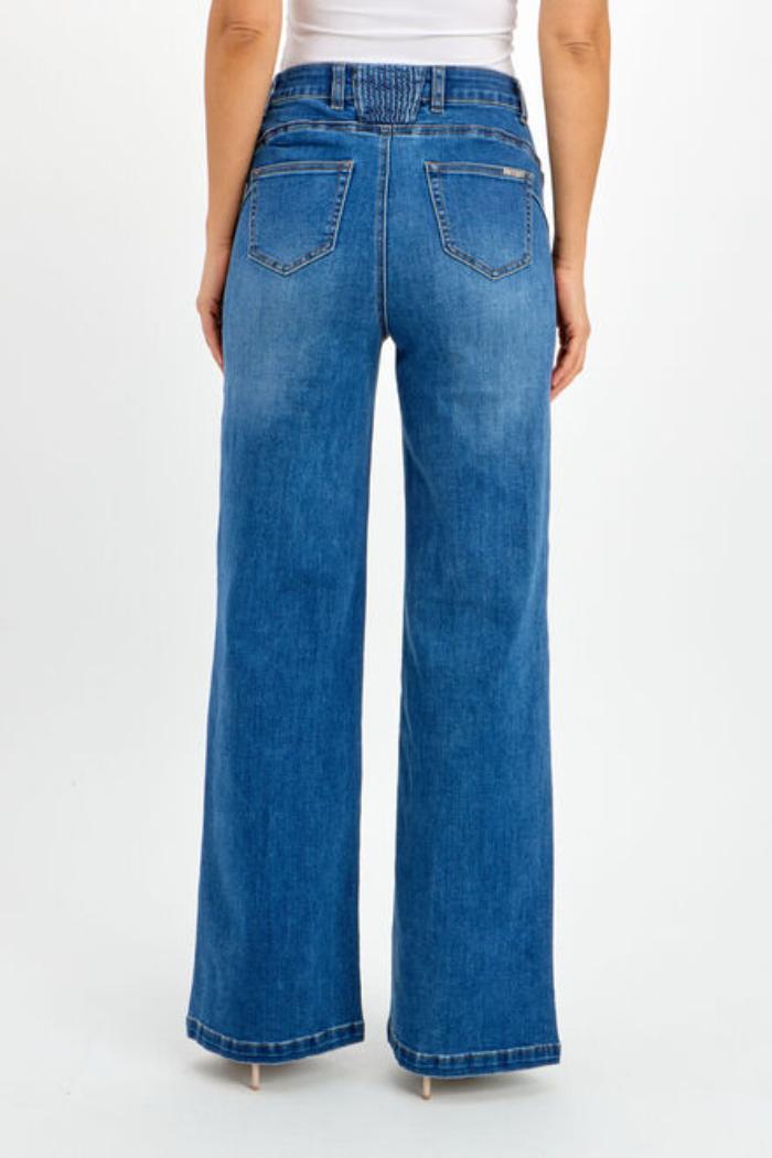 High Waist Wide Leg Jean Product Image