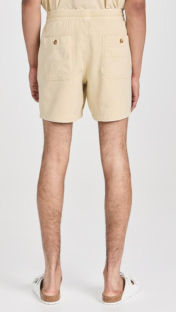 Marine Layer Saturday Stretch Selvage Shorts 6" | Shopbop Product Image