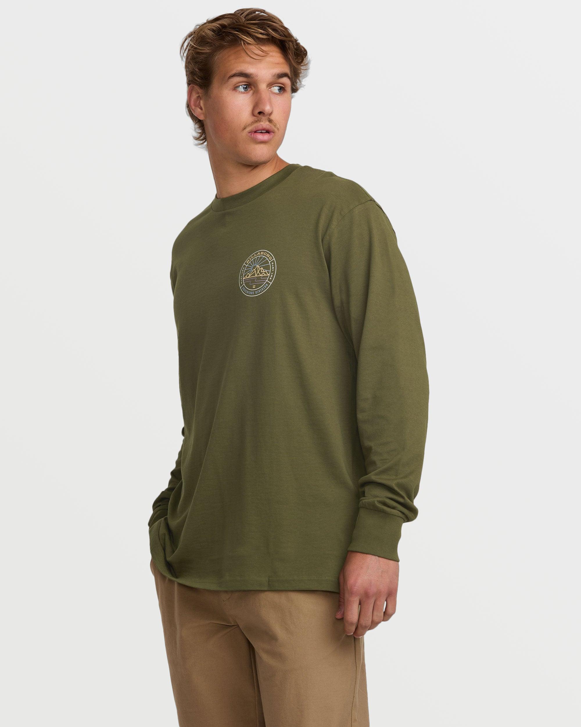 Rockies A/Div Long Sleeve Tee - Olive Male Product Image