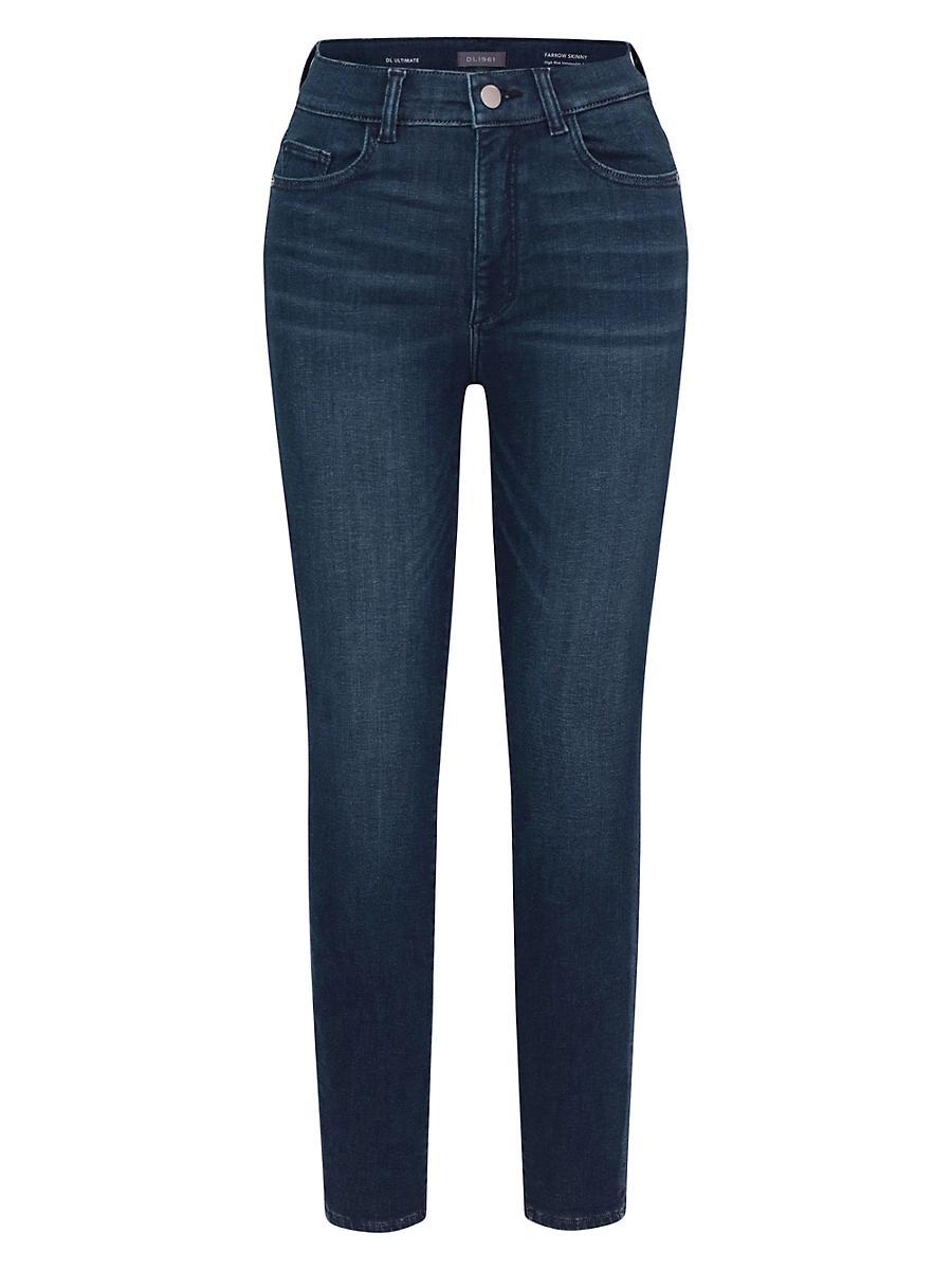 Womens Farrow Skinny High Rise Instasculpt Ankle Jeans Product Image