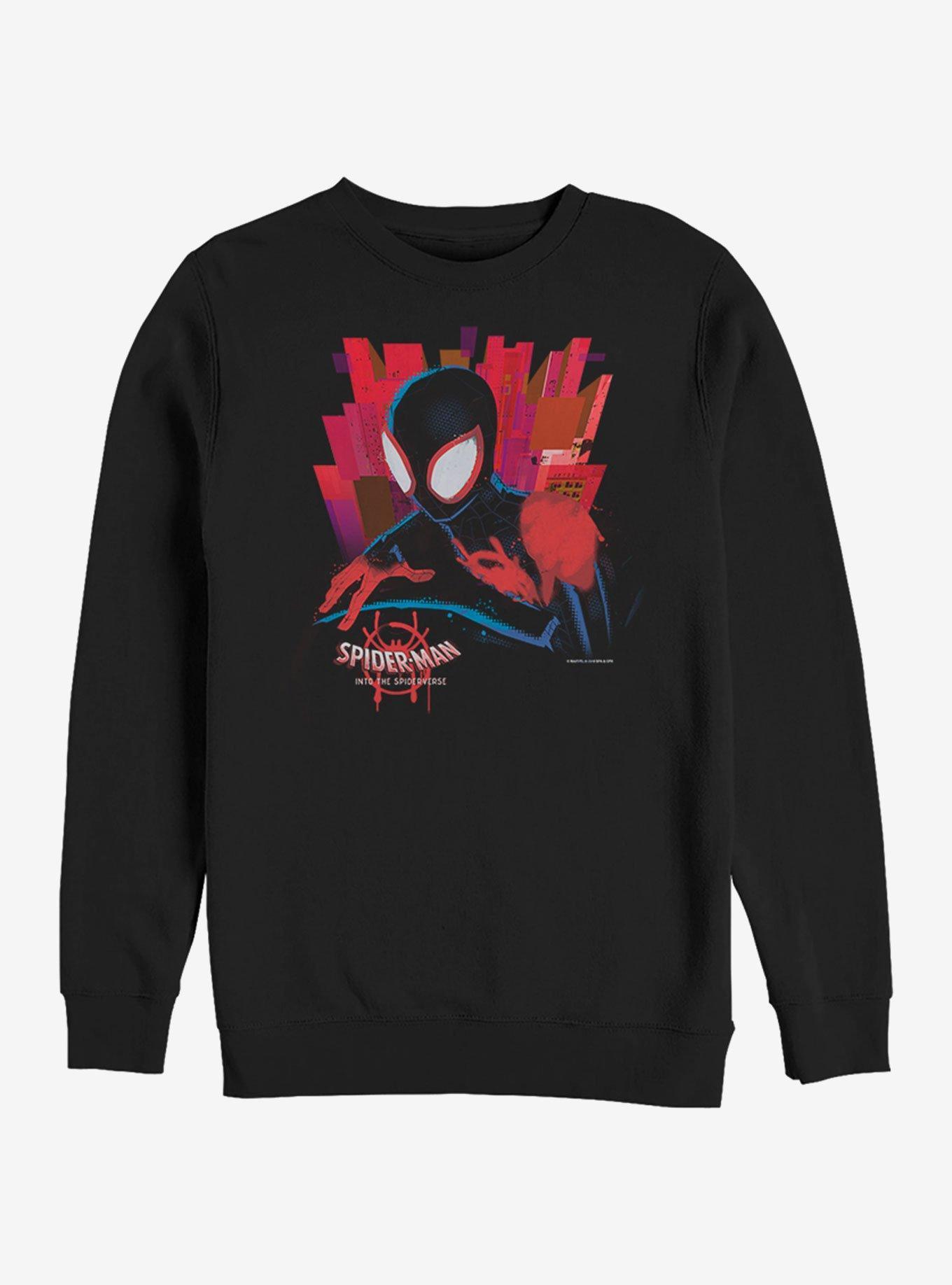 Marvel Spider-Man Black Spider Sweatshirt Product Image