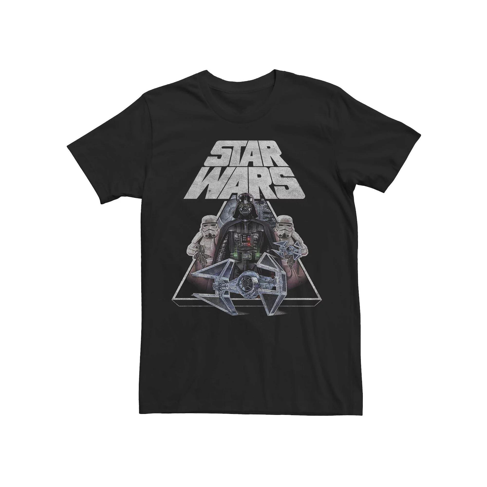 Men's Star Wars Empire Collage Tee, Size: XL, Black Product Image