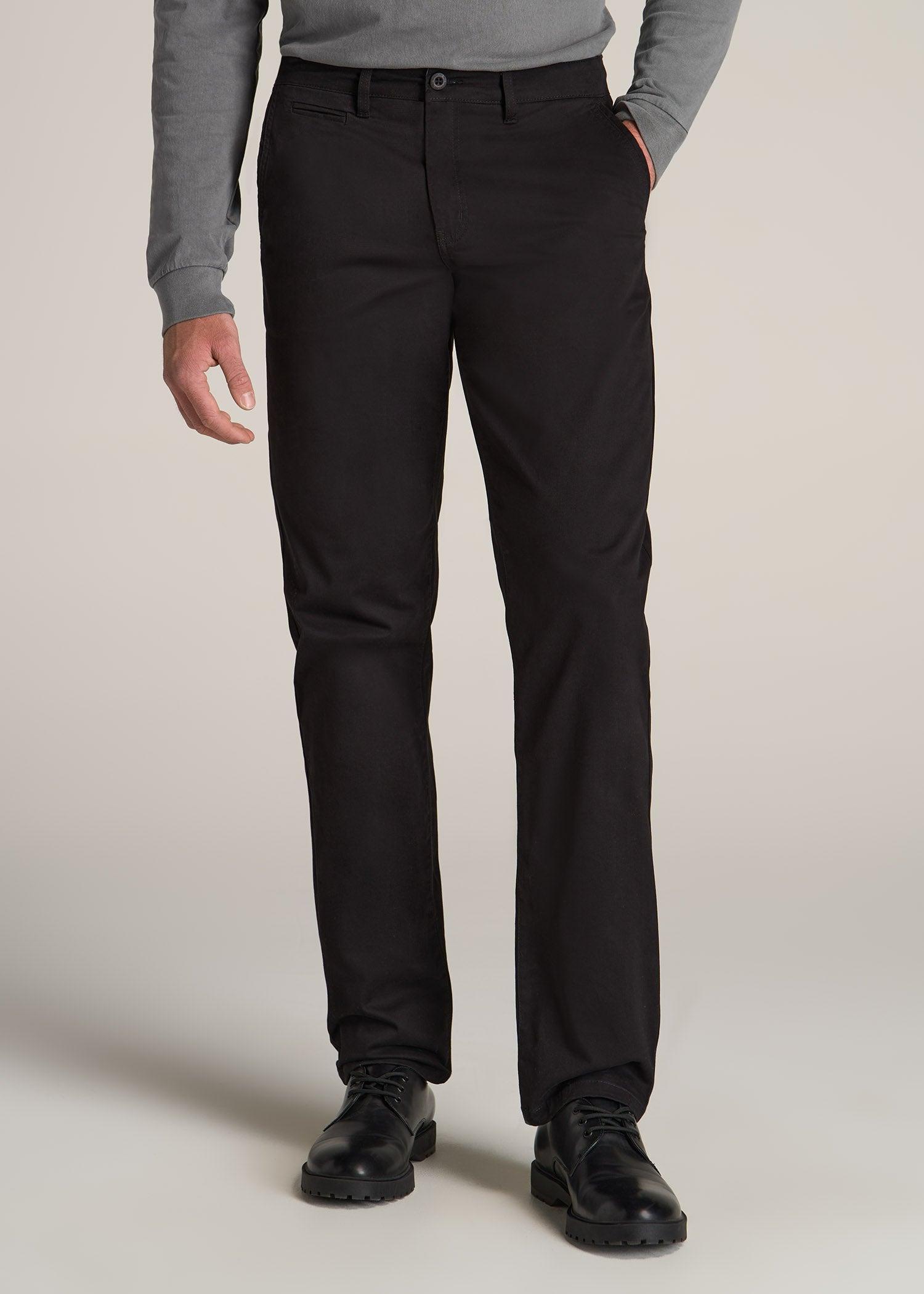 J1 STRAIGHT Leg Chinos in Pebble Grey - Pants for Tall Men Product Image