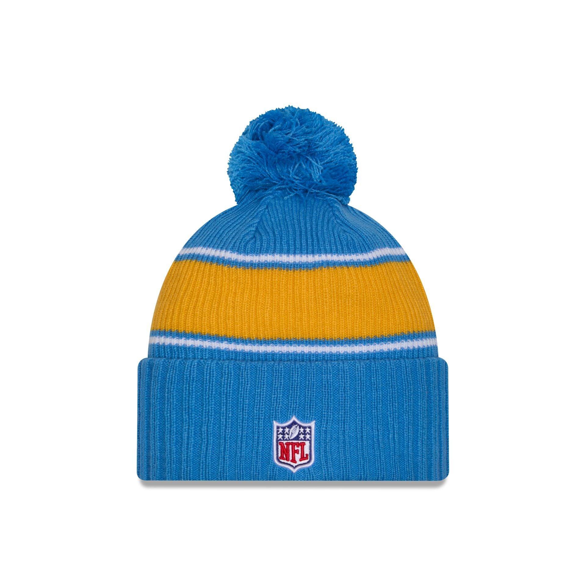 Los Angeles Chargers 2024 Cold Weather Sport Pom Knit Hat Male Product Image