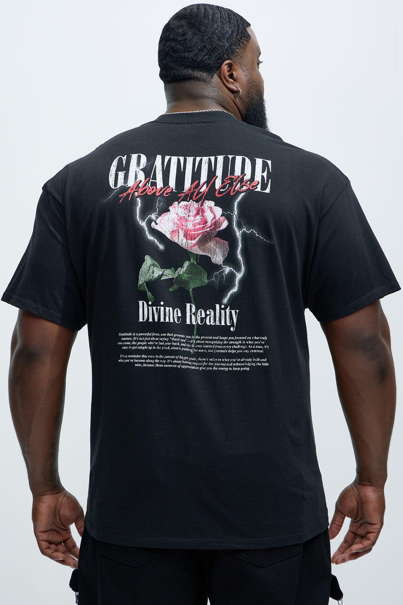 Above All Else Short Sleeve Tee - Black Product Image