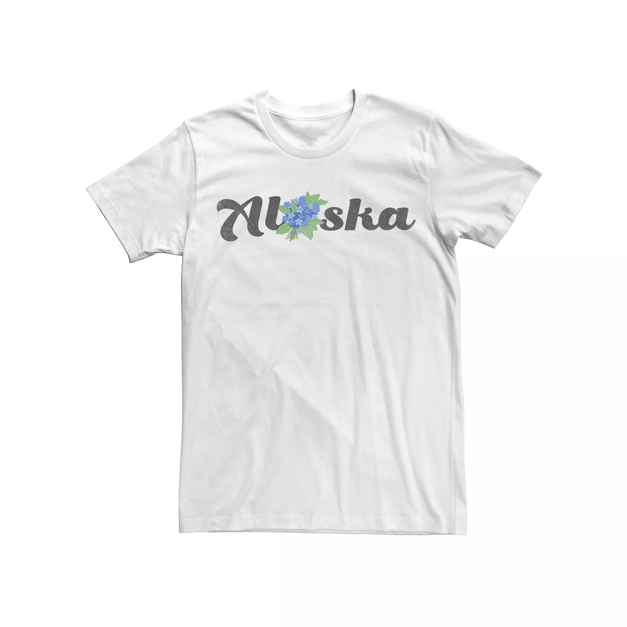 Men's Alaska Alpine Forget-Me-Not Tee,  Product Image